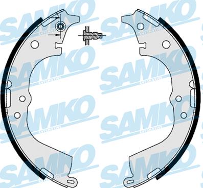 Samko 87225 - Jeu de mâchoires de frein cwaw.fr