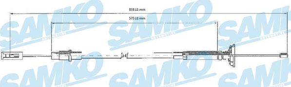 Samko C0263C - Tirette à câble, commande d'embrayage cwaw.fr