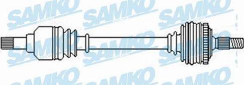 Samko DS52454 - Arbre de transmission cwaw.fr