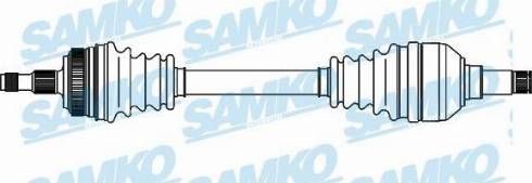 Samko DS52593 - Arbre de transmission cwaw.fr