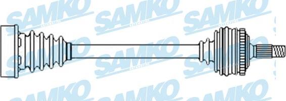 Samko DS52555 - Arbre de transmission cwaw.fr