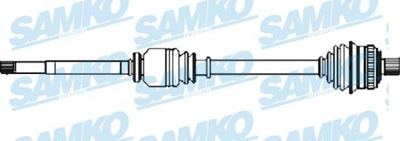 Samko DS52562 - Arbre de transmission cwaw.fr