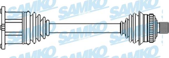 Samko DS52644 - Arbre de transmission cwaw.fr