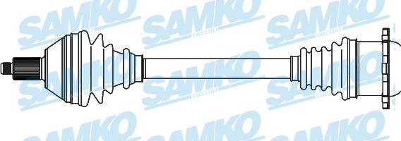 Samko DS52631 - Arbre de transmission cwaw.fr