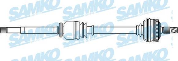 Samko DS52360 - Arbre de transmission cwaw.fr