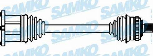 Samko DS52637 - Arbre de transmission cwaw.fr