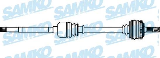 Samko DS52551 - Arbre de transmission cwaw.fr