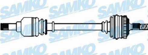 Samko DS35021 - Arbre de transmission cwaw.fr