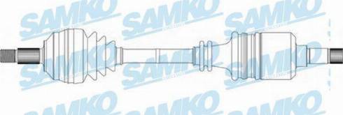 Samko DS16094 - Arbre de transmission cwaw.fr