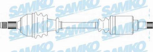 Samko DS16080 - Arbre de transmission cwaw.fr