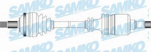 Samko DS16088 - Arbre de transmission cwaw.fr