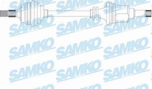 Samko DS16034 - Arbre de transmission cwaw.fr