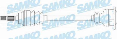 Samko DS16028 - Arbre de transmission cwaw.fr