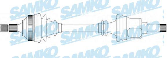 Samko DS16156 - Arbre de transmission cwaw.fr