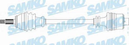 Samko DS39013 - Arbre de transmission cwaw.fr