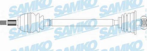 Samko DS39150 - Arbre de transmission cwaw.fr