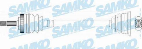 Samko DS39238 - Arbre de transmission cwaw.fr