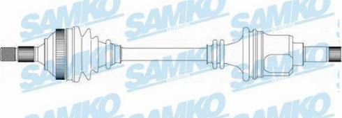 Samko DS38045 - Arbre de transmission cwaw.fr