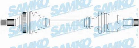 Samko DS38046 - Arbre de transmission cwaw.fr