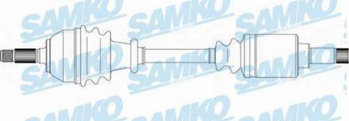 Samko DS38038 - Arbre de transmission cwaw.fr