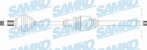 Samko DS20098 - Arbre de transmission cwaw.fr