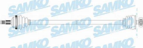 Samko DS20052 - Arbre de transmission cwaw.fr