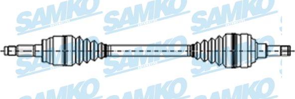 Samko DS21071 - Arbre de transmission cwaw.fr