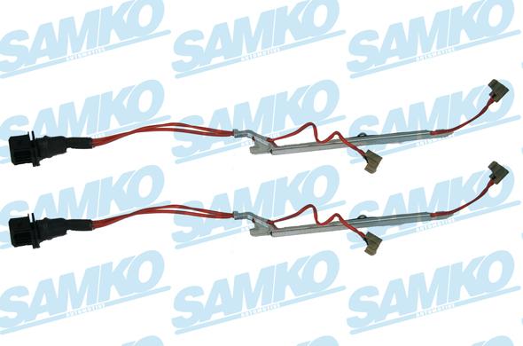 Samko KS0134 - Contact d'avertissement, usure des plaquettes de frein cwaw.fr