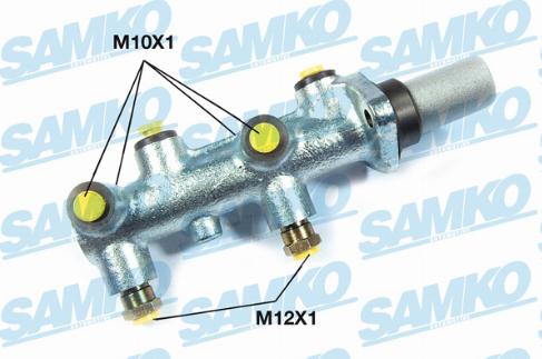 Samko P02449 - Maître-cylindre de frein cwaw.fr