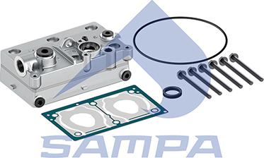 Sampa 094.259 - Culasse de cylindre, compresseur d'air cwaw.fr