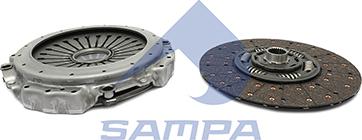 Sampa 040.880 - Kit d'embrayage cwaw.fr