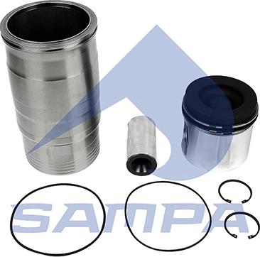 Sampa 047.288 - Kit de réparation, Piston / Chemise de cylindre cwaw.fr