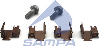 Sampa 010.975 - Kit d'essai,essai d'impact de disque de frein cwaw.fr