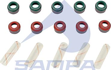 Sampa 011.828 - Jeu de joints d'étanchéité, tige de soupape cwaw.fr