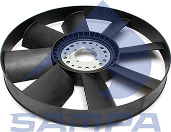 Sampa 200.162 - Ventilateur, refroidissement du moteur cwaw.fr