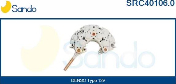 Sando SRC40106.0 - Pont de diodes, alternateur cwaw.fr