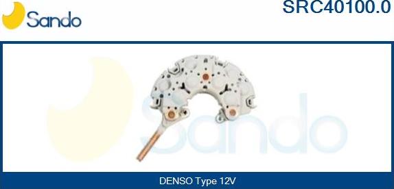 Sando SRC40100.0 - Pont de diodes, alternateur cwaw.fr