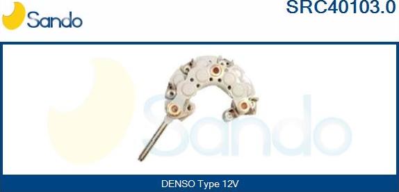 Sando SRC40103.0 - Pont de diodes, alternateur cwaw.fr