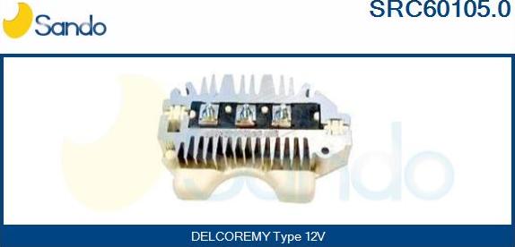 Sando SRC60105.0 - Pont de diodes, alternateur cwaw.fr