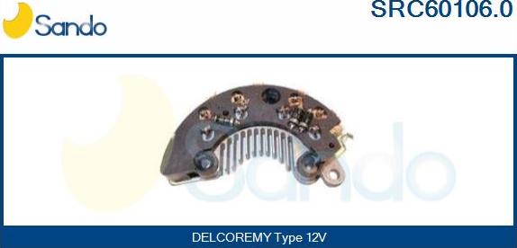 Sando SRC60106.0 - Pont de diodes, alternateur cwaw.fr