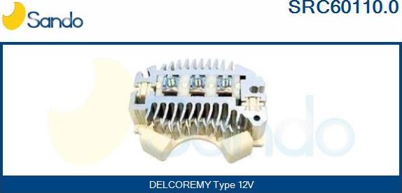 Sando SRC60110.0 - Pont de diodes, alternateur cwaw.fr