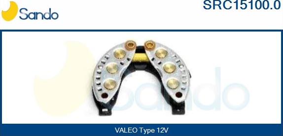 Sando SRC15100.0 - Pont de diodes, alternateur cwaw.fr