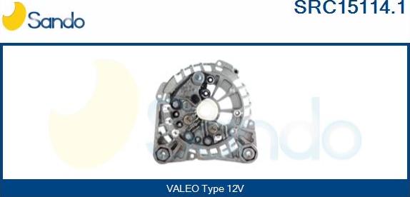 Sando SRC15114.1 - Pont de diodes, alternateur cwaw.fr