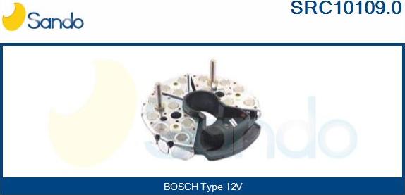 Sando SRC10109.0 - Pont de diodes, alternateur cwaw.fr