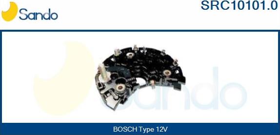 Sando SRC10101.0 - Pont de diodes, alternateur cwaw.fr