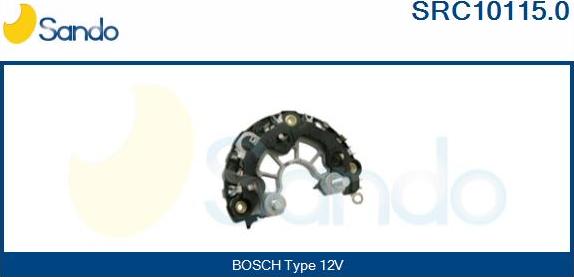 Sando SRC10115.0 - Pont de diodes, alternateur cwaw.fr