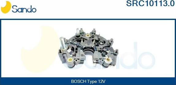 Sando SRC10113.0 - Pont de diodes, alternateur cwaw.fr