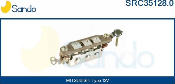 Sando SRC35128.0 - Pont de diodes, alternateur cwaw.fr