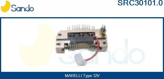 Sando SRC30101.0 - Pont de diodes, alternateur cwaw.fr