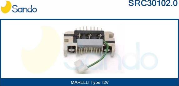 Sando SRC30102.0 - Pont de diodes, alternateur cwaw.fr